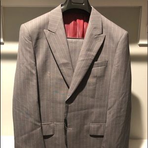 Isaac Mizrahi 2 Piece Wool Suit